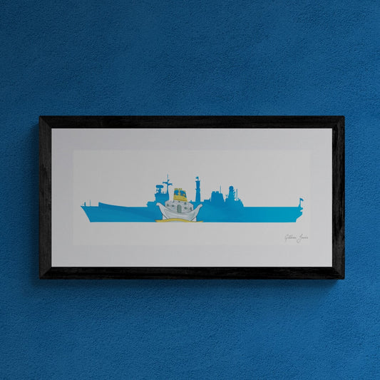 HMS ARK ROYAL (R07) Print