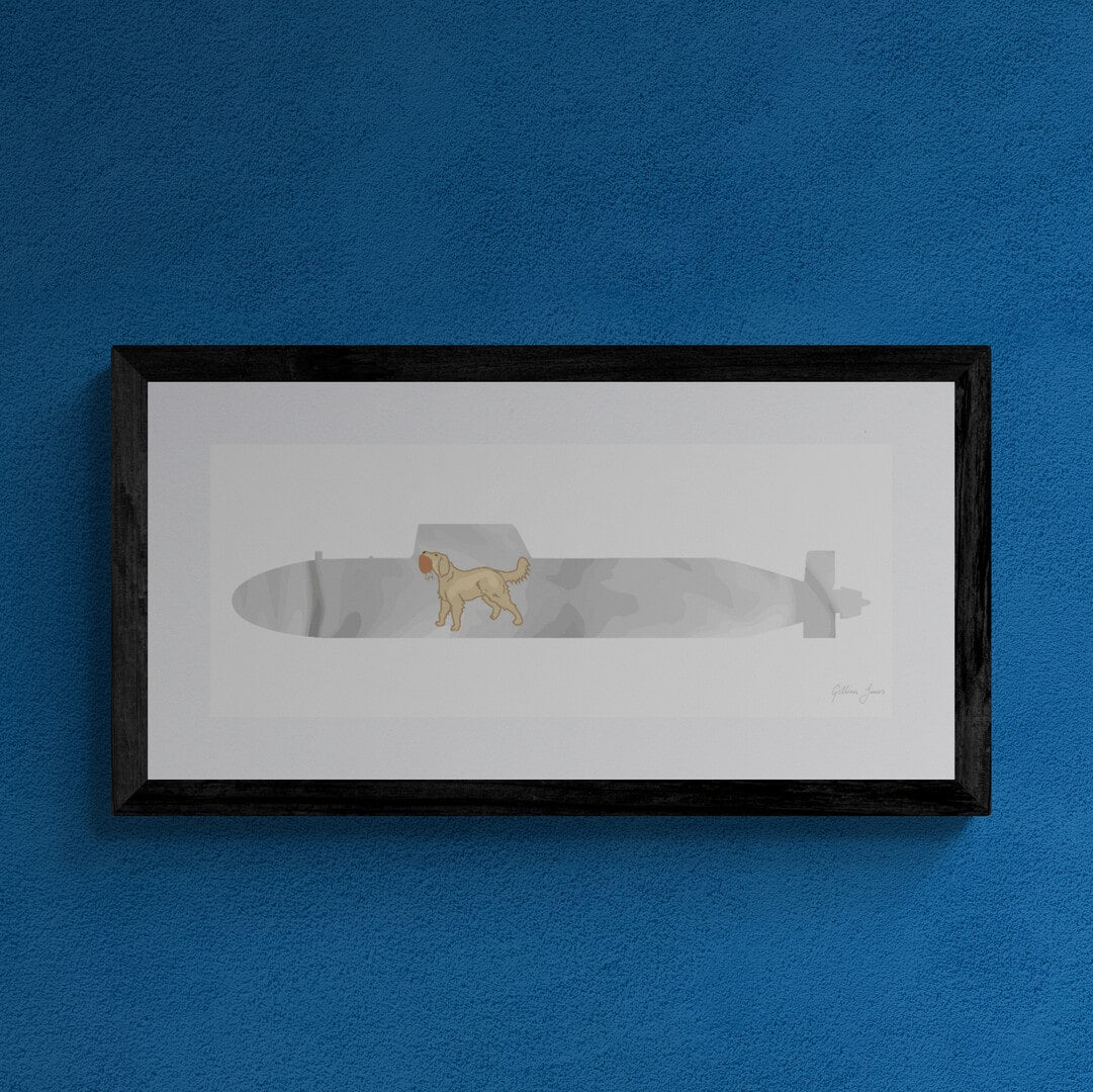 HMS ASTUTE Print
