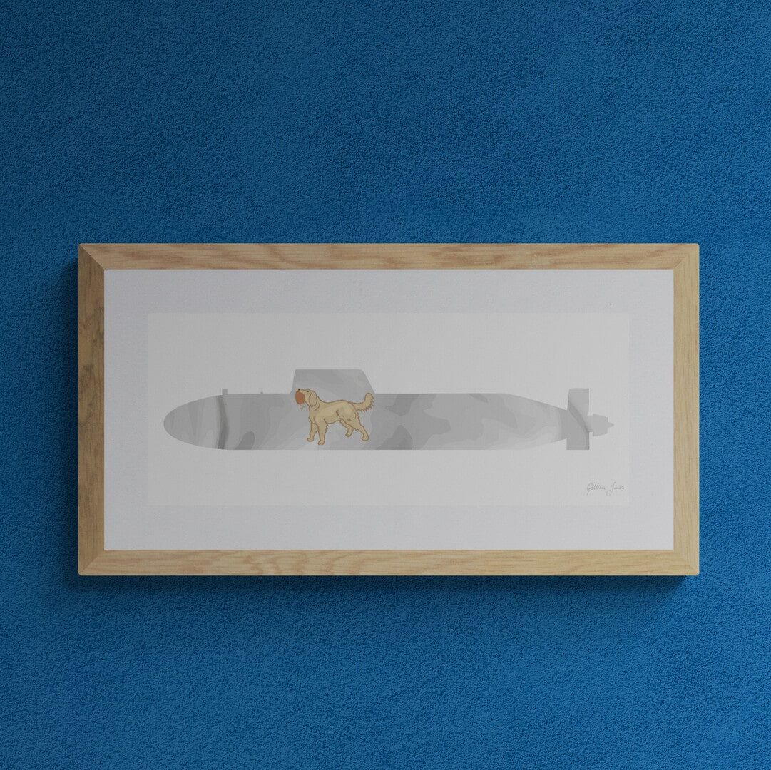 HMS ASTUTE Print