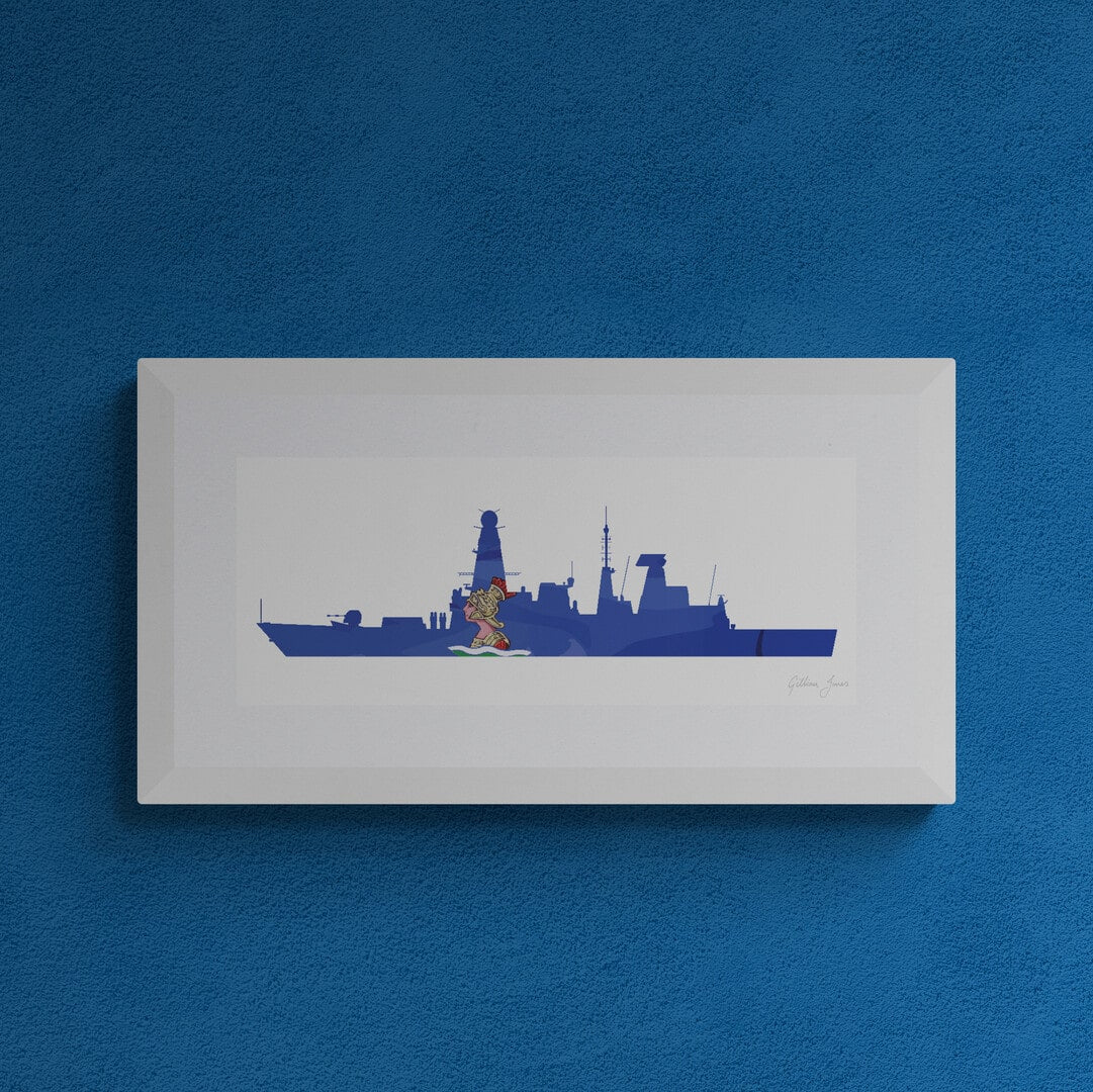 HMS Dauntless Print