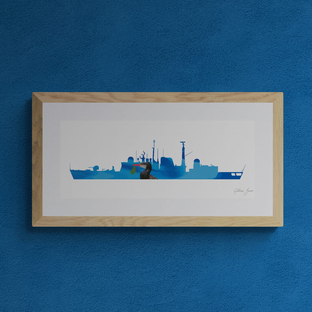 HMS LIVERPOOL (D92) Type 42 Destroyer Print