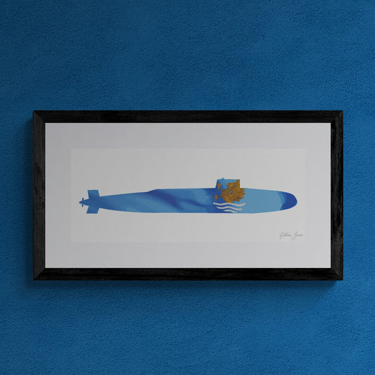 HMS Revenge (S27) Print