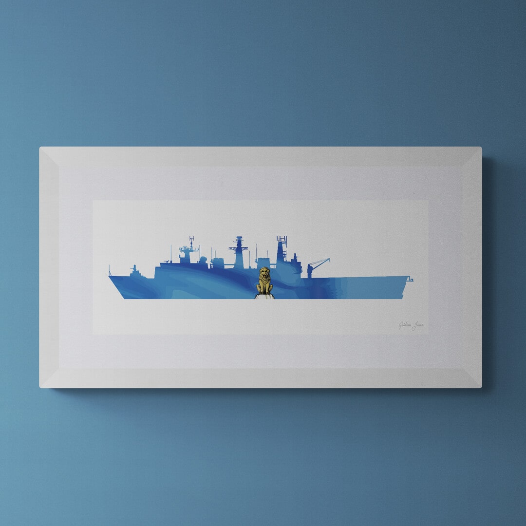 HMS Albion (Albion Class) Print