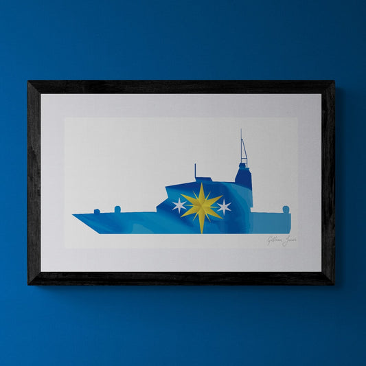 HMS Blazer Print