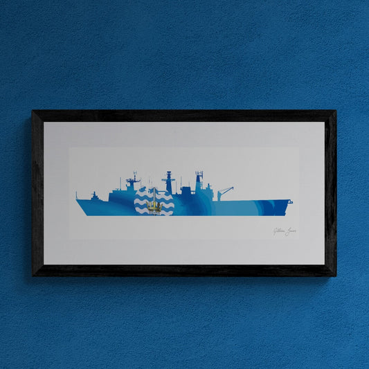 HMS Bulwark (Albion Class) Print