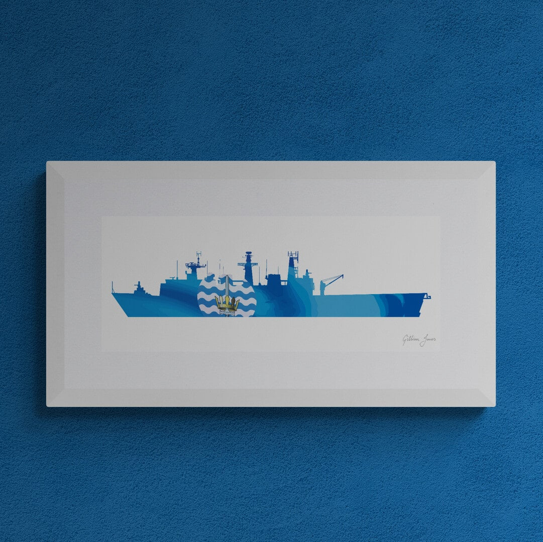 HMS Bulwark (Albion Class) Print