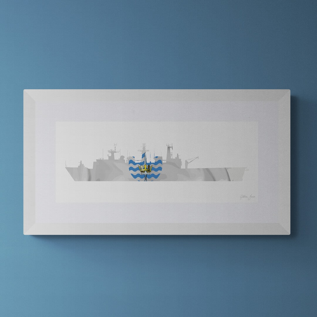 HMS Bulwark (Albion Class) Print