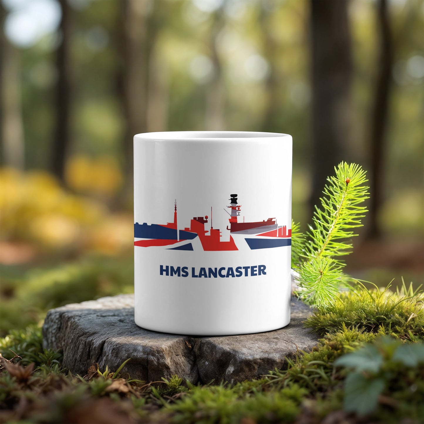 Type 23 Frigate Union Flag Ship's Name Mug