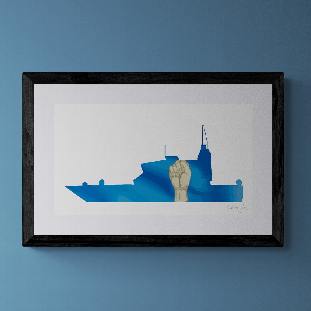 HMS Puncher (London URNU) Print