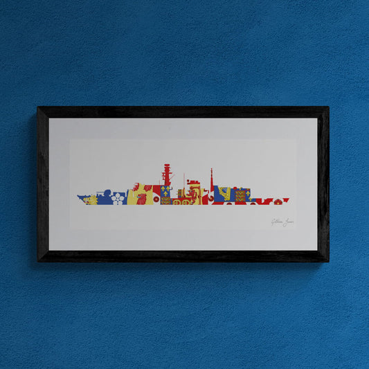 HMS Richmond Coat of Arms Print