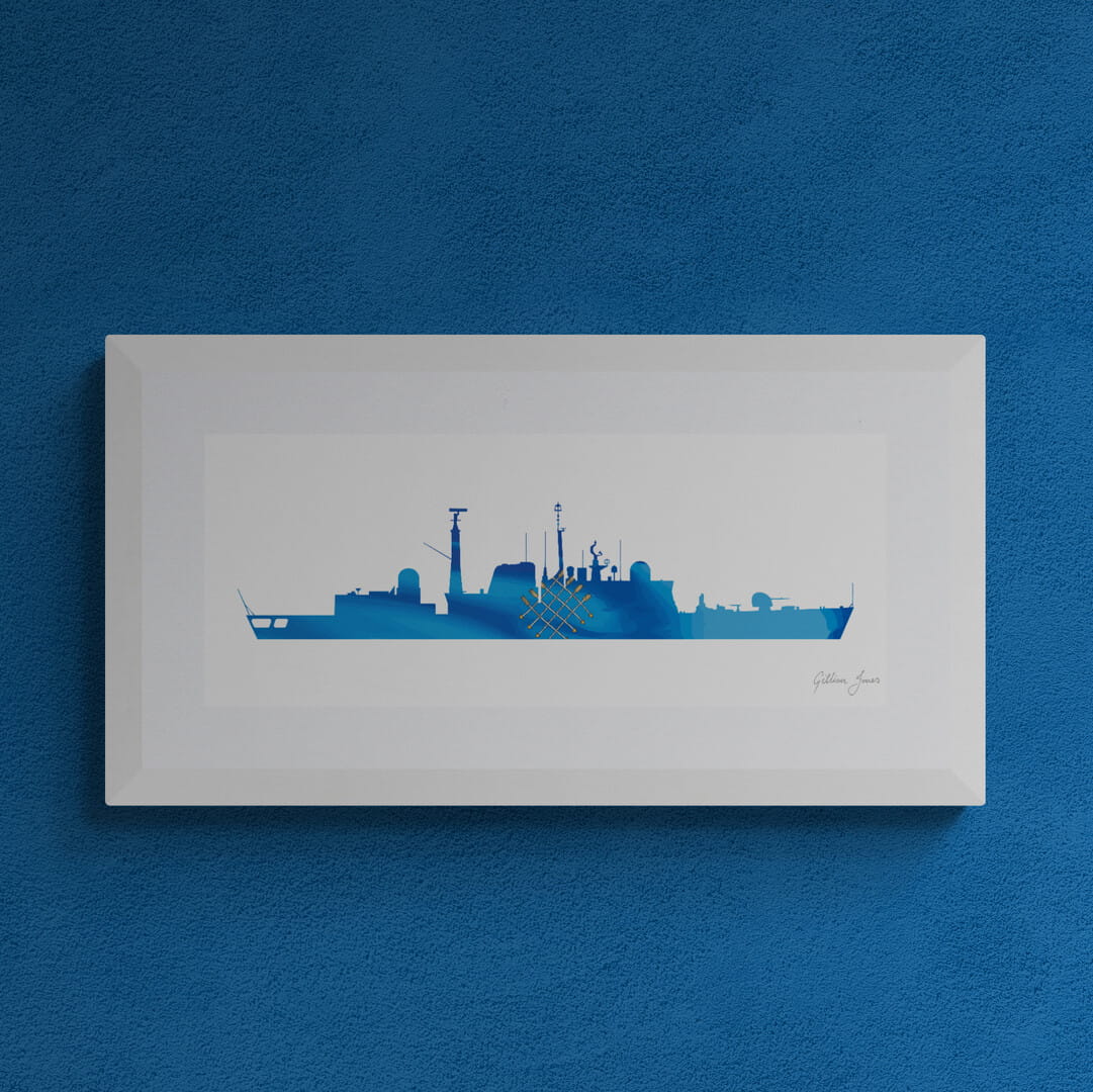 HMS SHEFFIELD (D80) Type 42 Destroyer Print