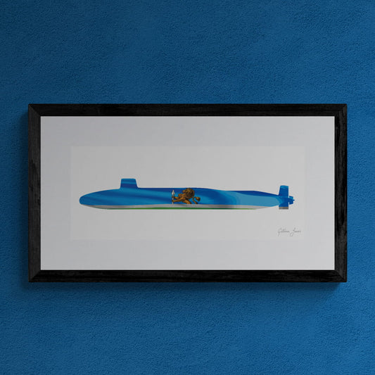 HMS Vanguard (S28) Print