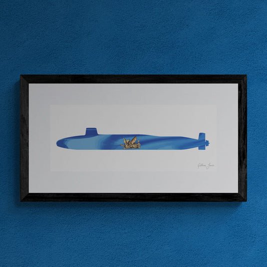 HMS Vigilant (S30) Print