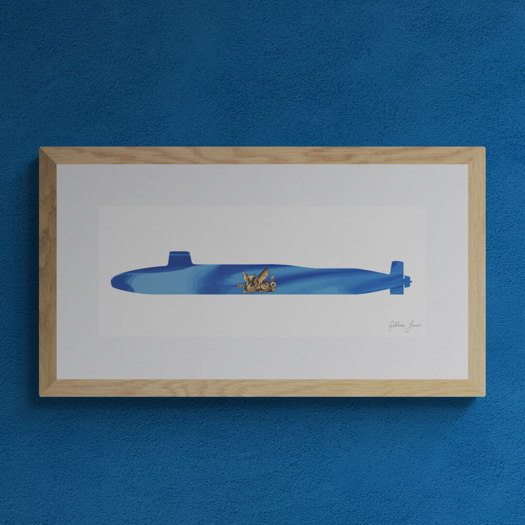 HMS Vigilant (S30) Print