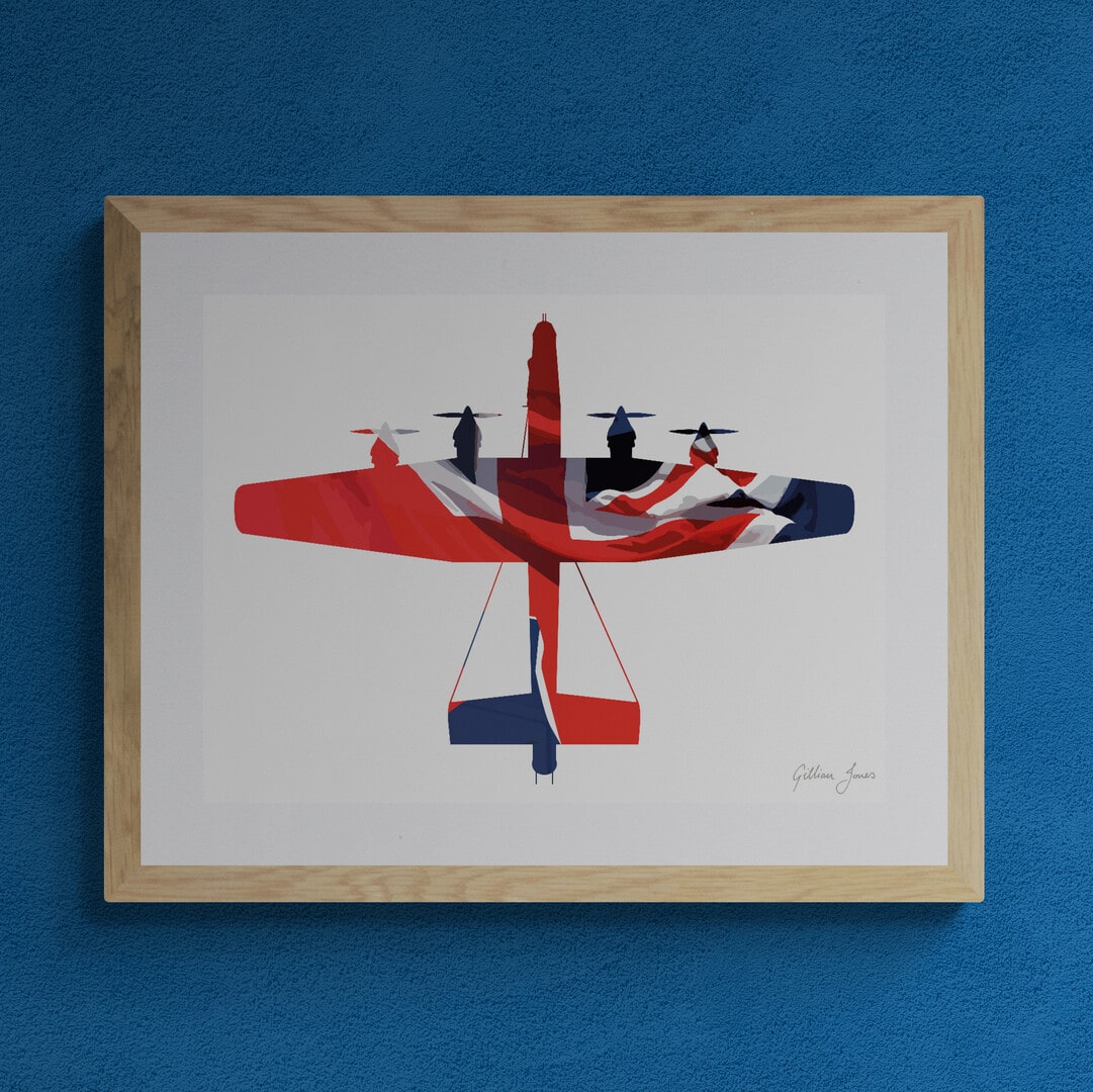 Halifax Union Flag Print