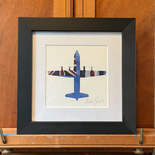 Hercules RAF Ensign Framed Print