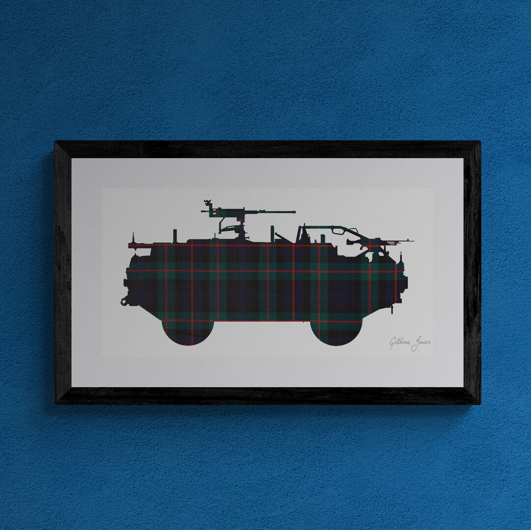 Jackal Tartan Print