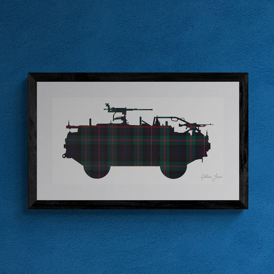 Jackal Tartan Print