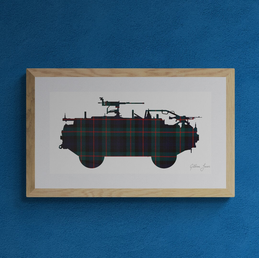 Jackal Tartan Print
