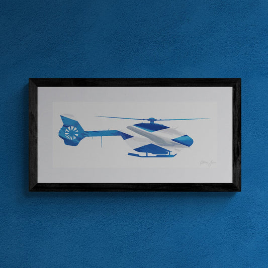 Jupiter HT1 / Airbus H145 Saltire Print