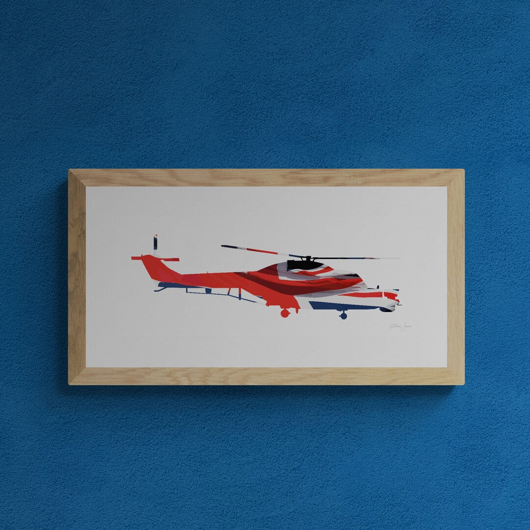 Lynx Mk8 / HMA 8 Union Flag Print
