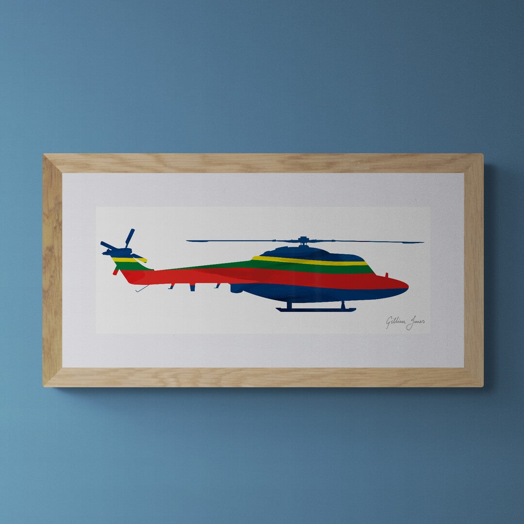 Lynx Mk7 Royal Marines Print