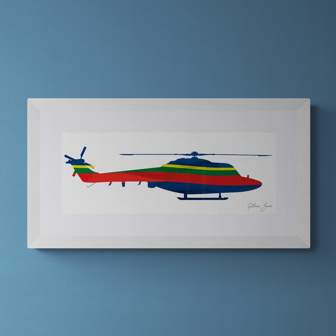 Lynx Mk7 Royal Marines Print