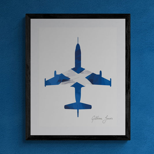Nimrod MR2 Scottish Saltire Print