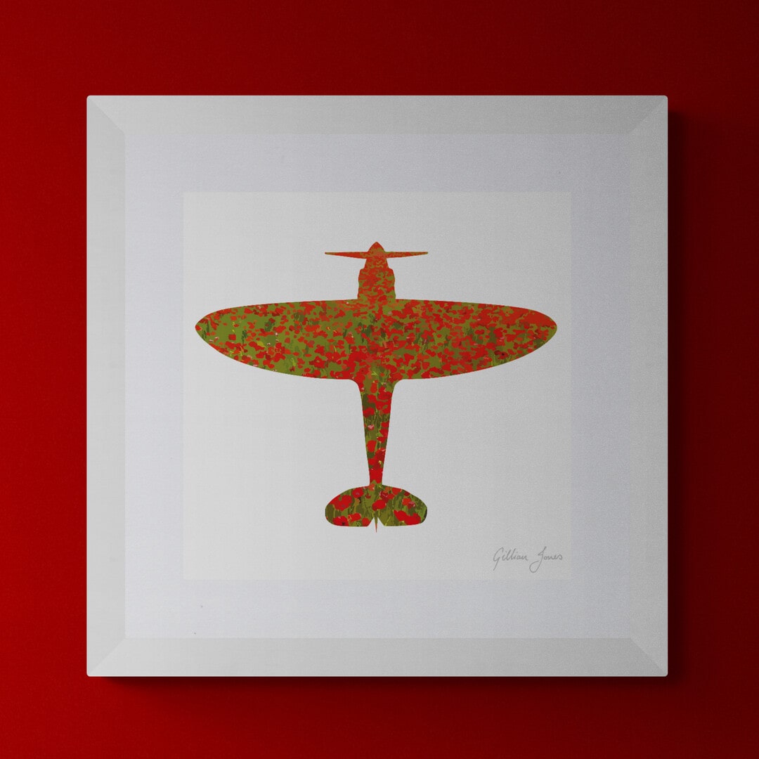 Poppy Spitfire Print