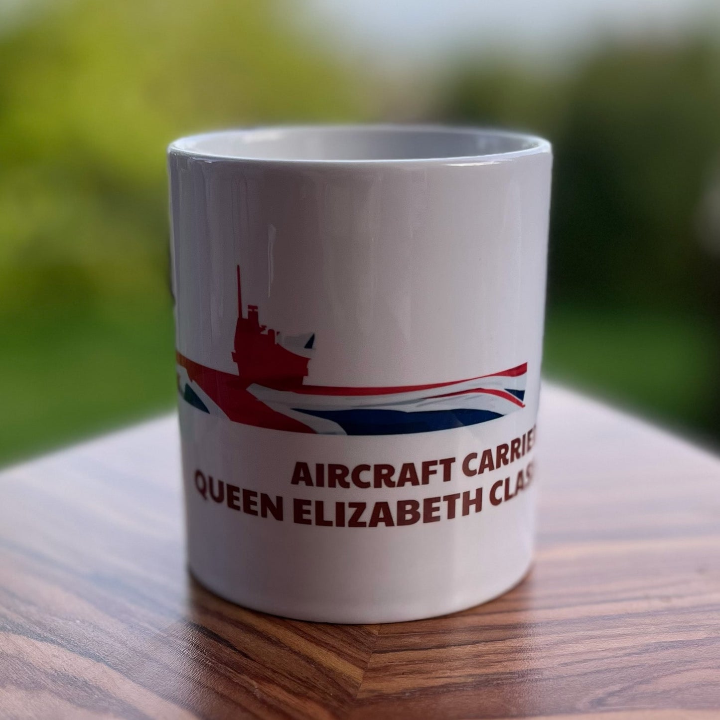 Queen Elizabeth Class Union Flag Mug
