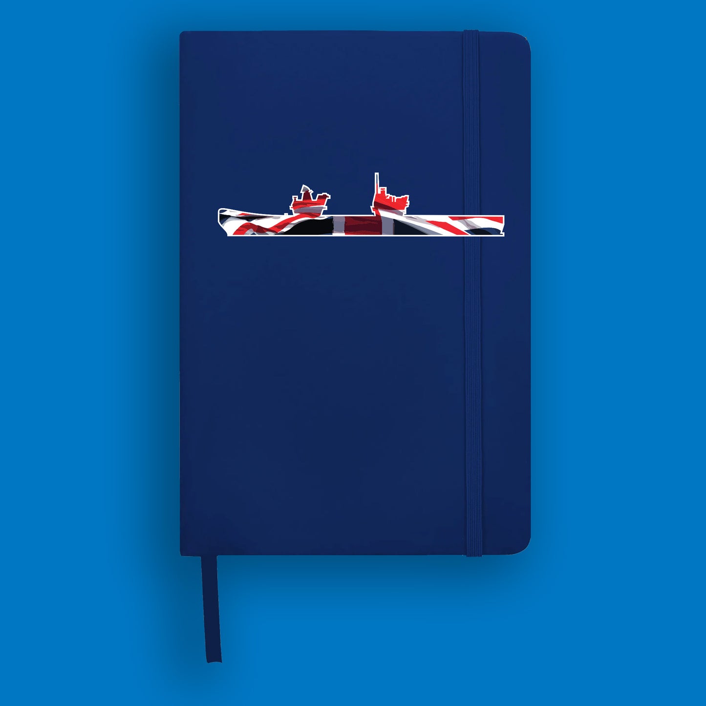 Queen Elizabeth Class Union Flag Notebook