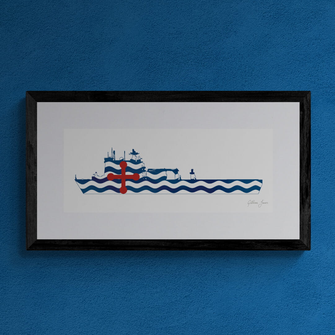 RFA Mounts Bay Print
