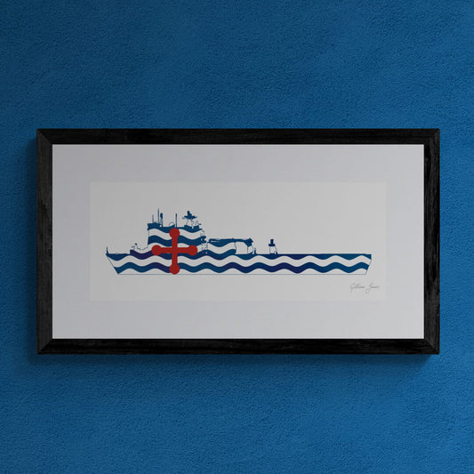 RFA Mounts Bay Print