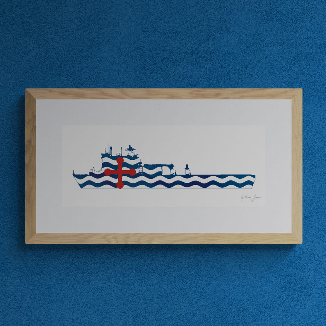 RFA Mounts Bay Print
