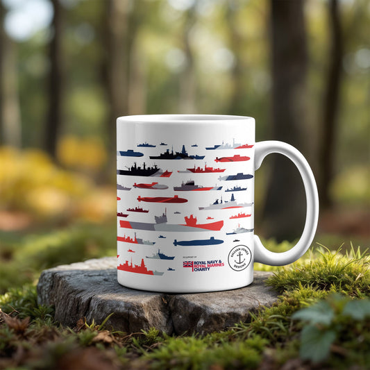 Royal Navy and Royal Marines Charity Union Flag Fleet Mug