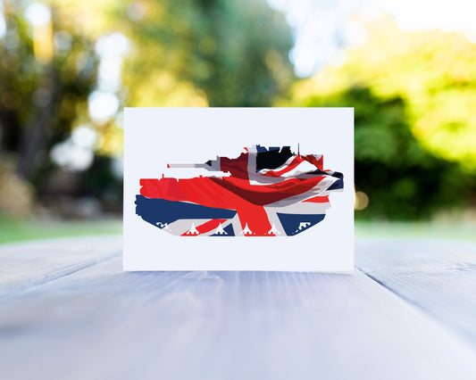 Scorpion Union Flag Greeting Card