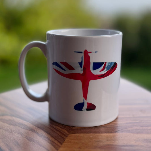 Spitfire Union Flag Mug