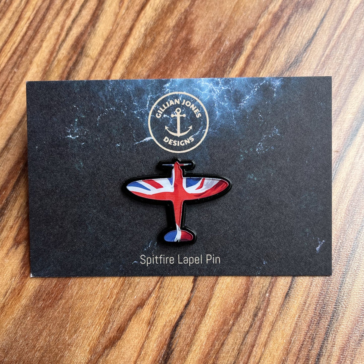 Spitfire Union Flag Open Edition Pin