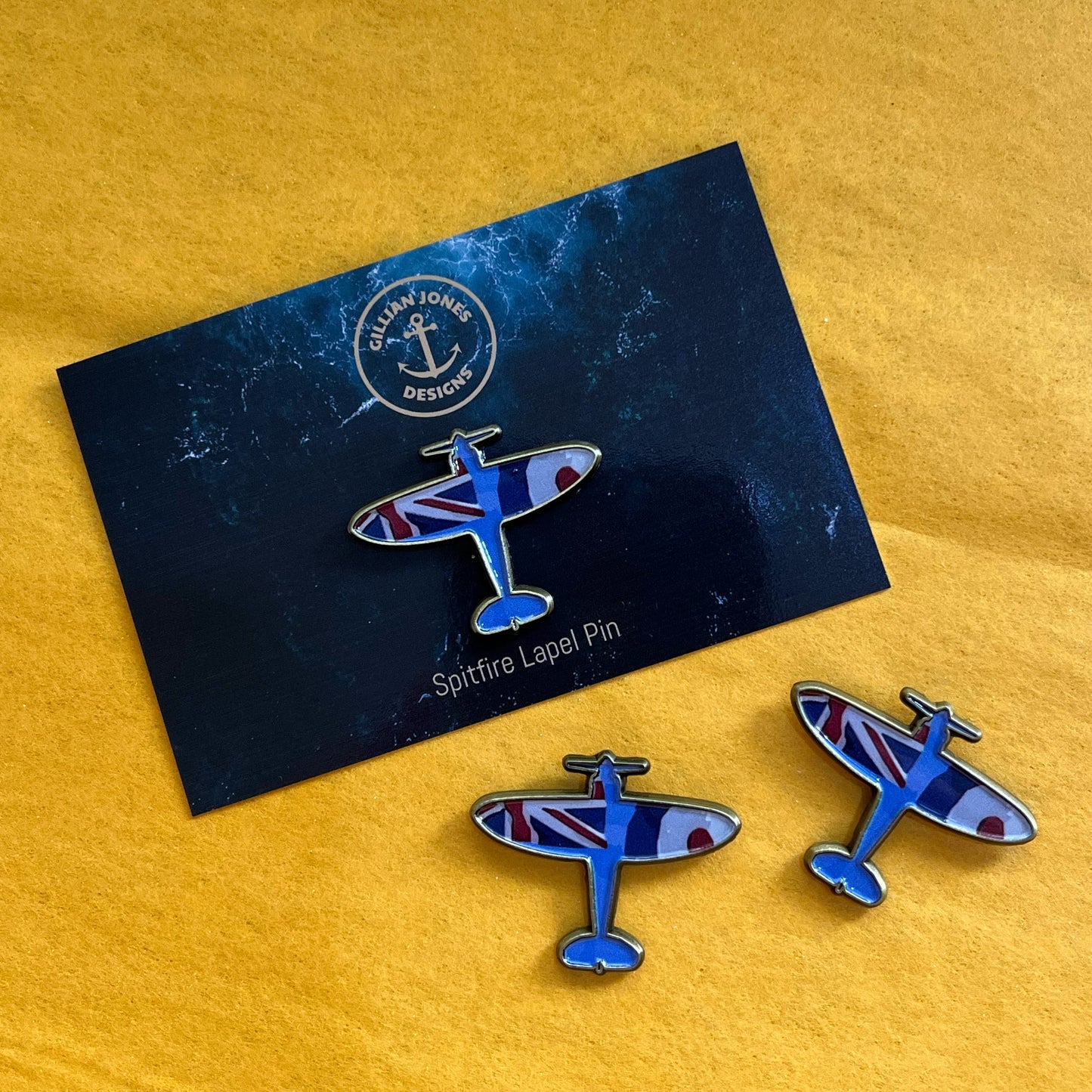Spitfire Ensign Lapel Pin
