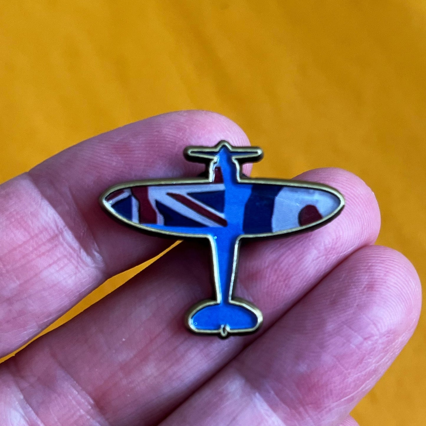 Spitfire Ensign Lapel Pin