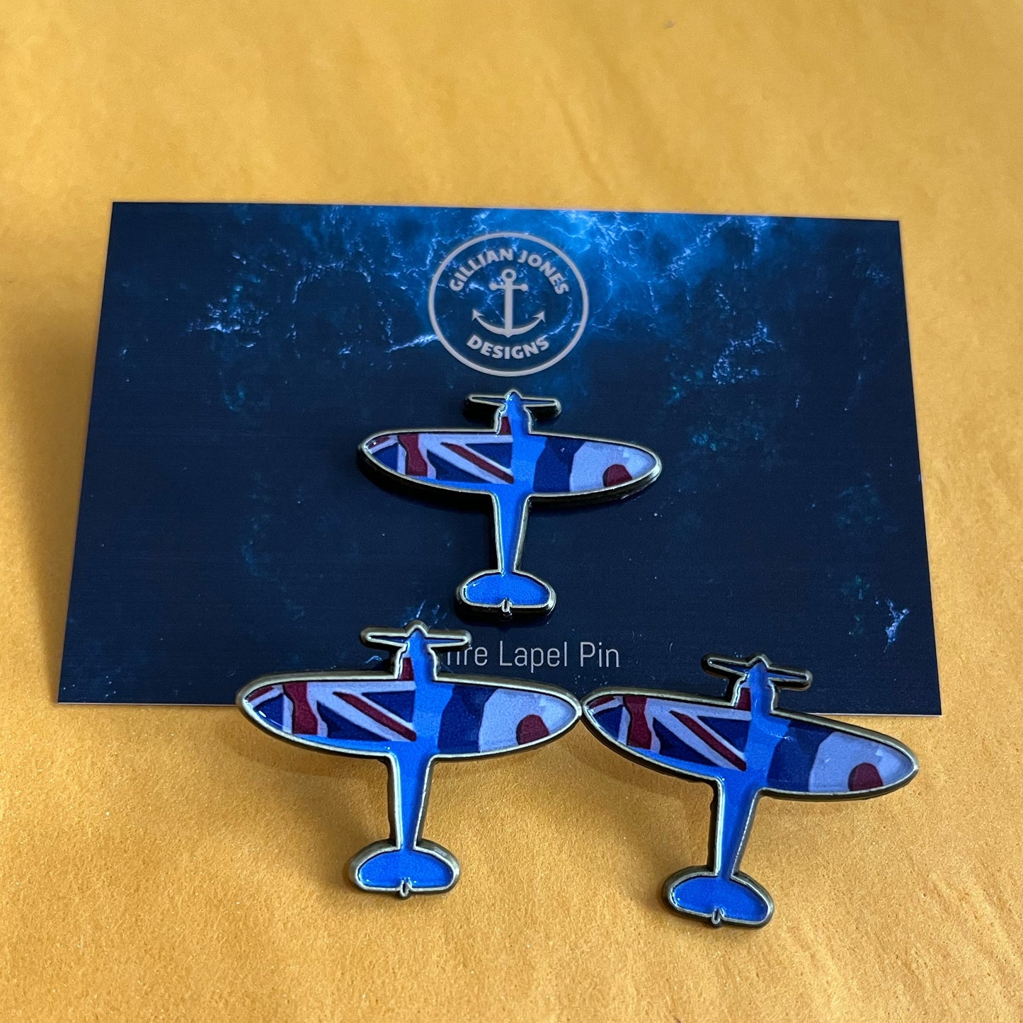 Spitfire Ensign Lapel Pin