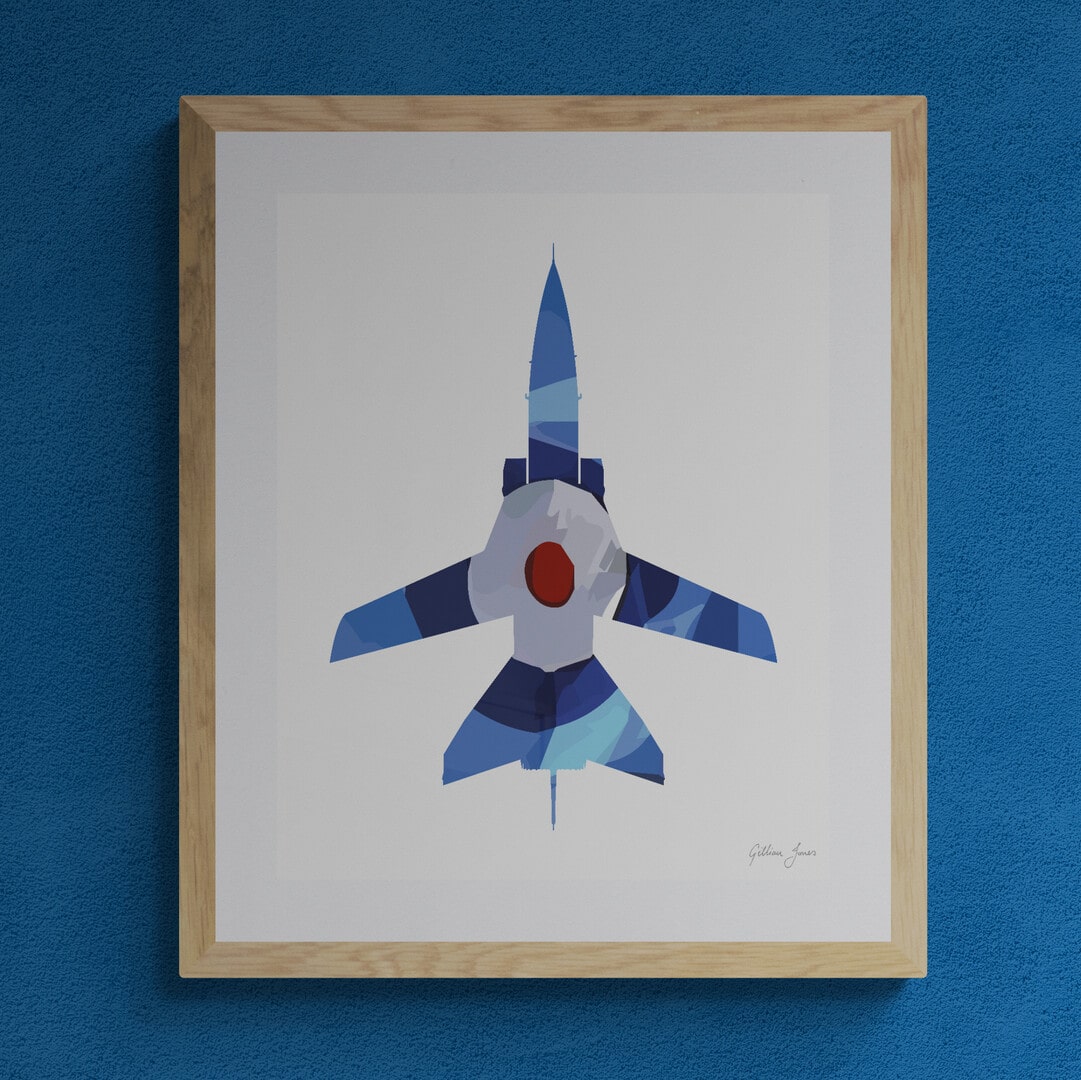 Tornado F3 RAF Roundel Print