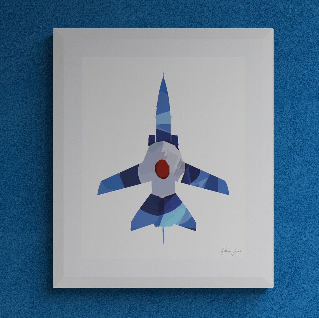 Tornado F3 RAF Roundel Print