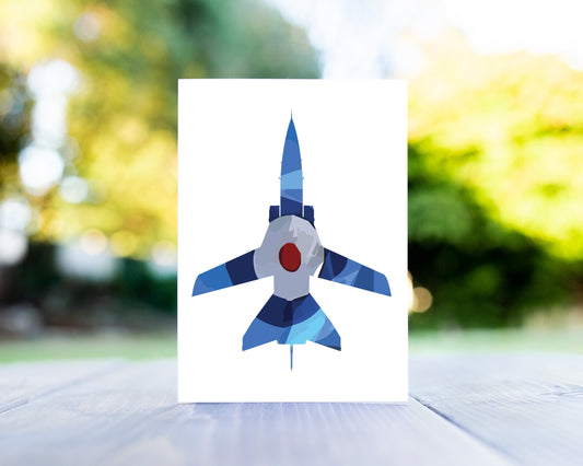 Tornado F3 RAF Ensign Greeting Card
