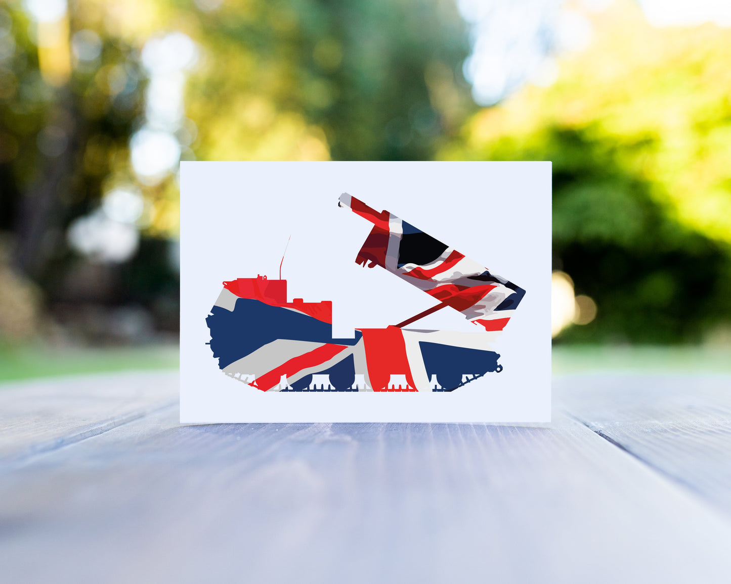 MLRS Union Flag Greeting Card