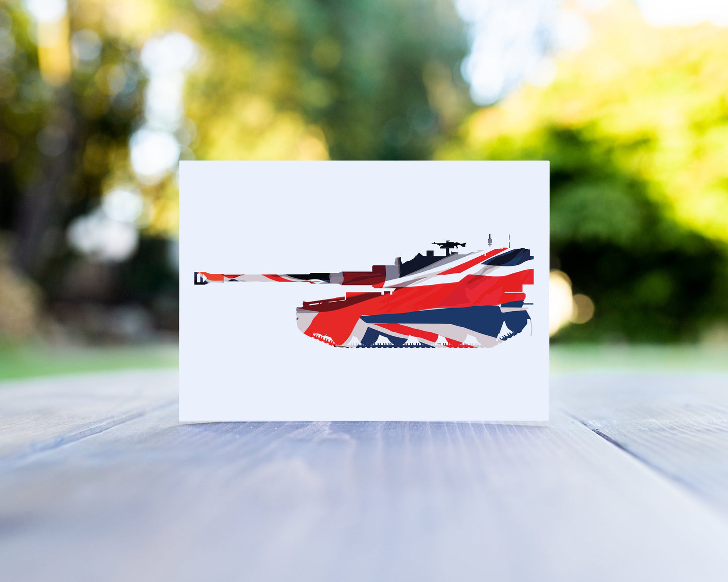 AS90 Union Flag Greeting Card