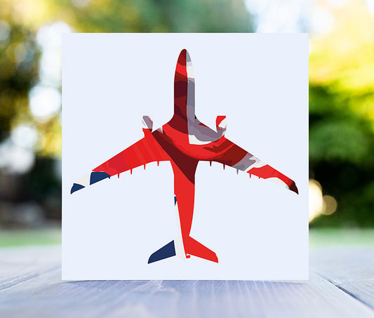 Voyager Union Flag Greeting Card