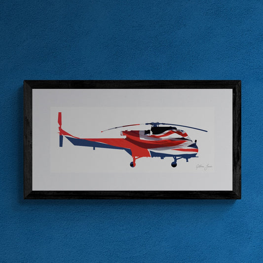 Wasp Union Flag Print