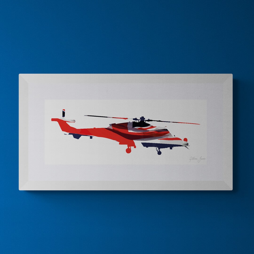 AAC Wildcat AH1 Union Flag Print