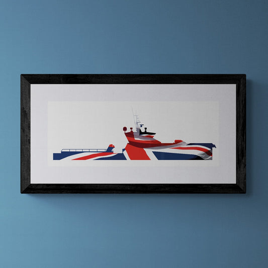 XV Patrick Blackett Union Flag Print